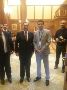 رافت ابراهيم رئيس تحرير وكاله انباء البترول داخل منظمه اوابك