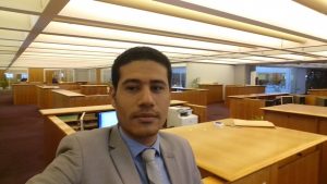 رافت ابراهيم رئيس تحرير وكاله انباء البترول داخل منظمه اوابك