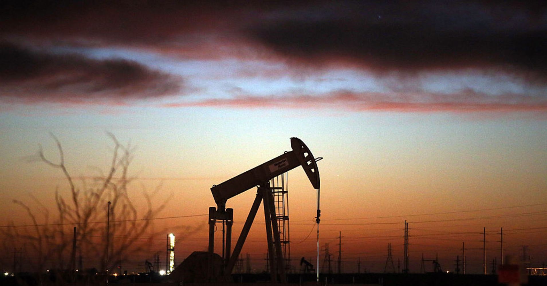 Oil pumpjacks in the Permian Basin oil field are getting to work as crude oil prices gain.