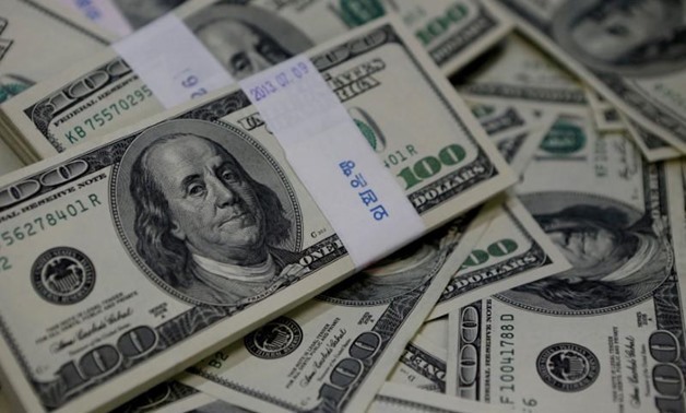 FILE - Dollar price slightly down at Egypt's major banks