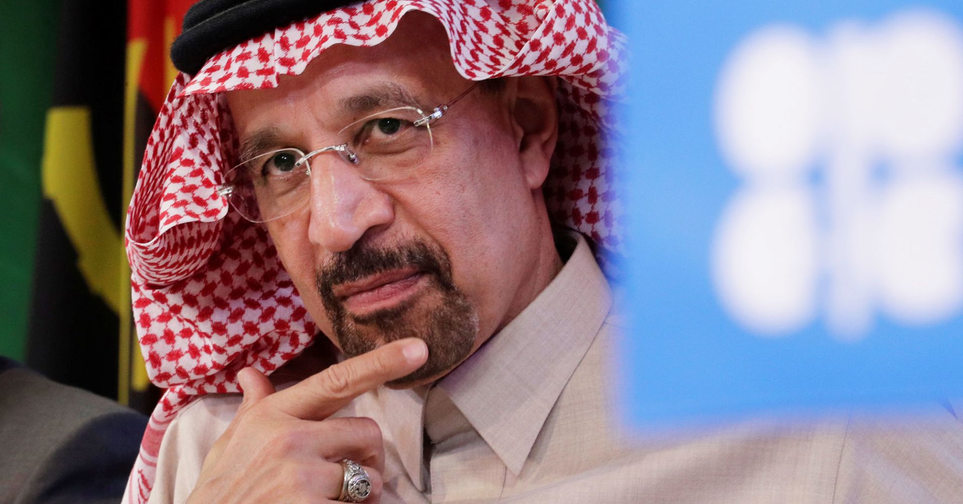 Saudi Arabia's Oil Minister Khalid al-Falih listens during a news conference after an OPEC meeting in Vienna, Austria, November 30, 2017.