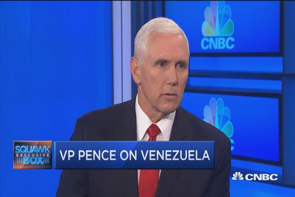 Vice President Mike Pence on the crisis in Venezuela