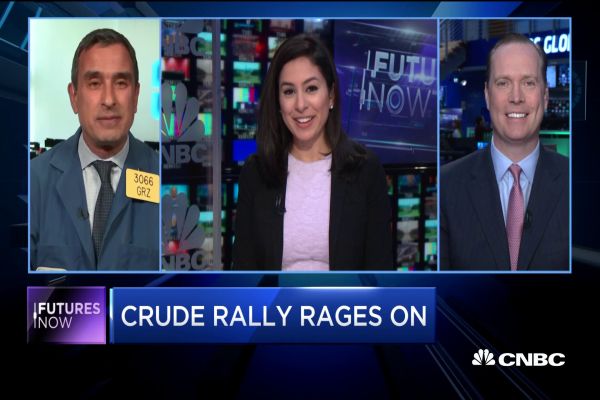 Futures Now: Crude rally rages on