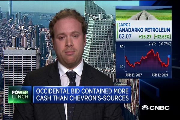 Chevron-Anadarko deal shows you have willing energy sellers, says analyst