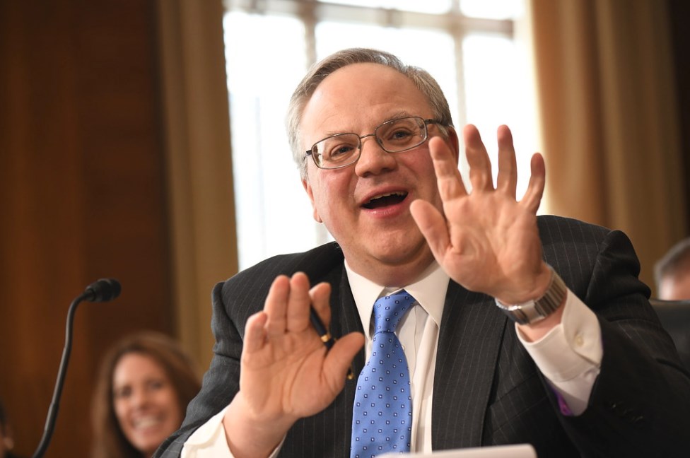 David Bernhardt during the confirmation hearing in March / Image by Department of Interior/Flickr