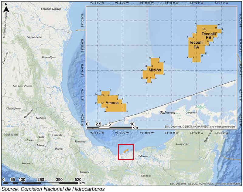 Eni’s Area 1, Offshore Mexico’s Tabasco State