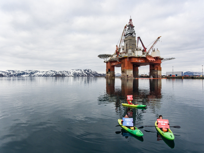 Greenpeace activists end West Hercules rig protest