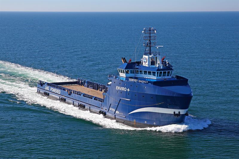 Harvey Gulf’s vessel to be the first PSV hybrid retrofit in Americas