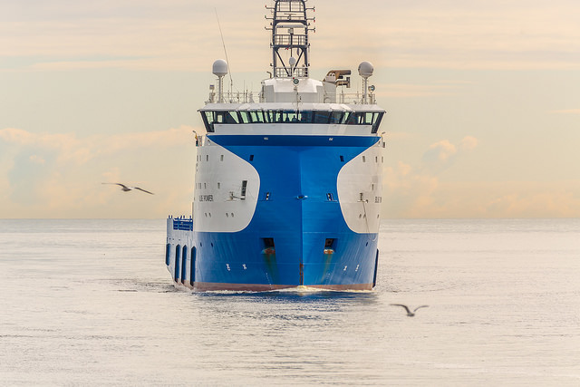 One of NAO’s vessels. Photo by Alan Jamieson