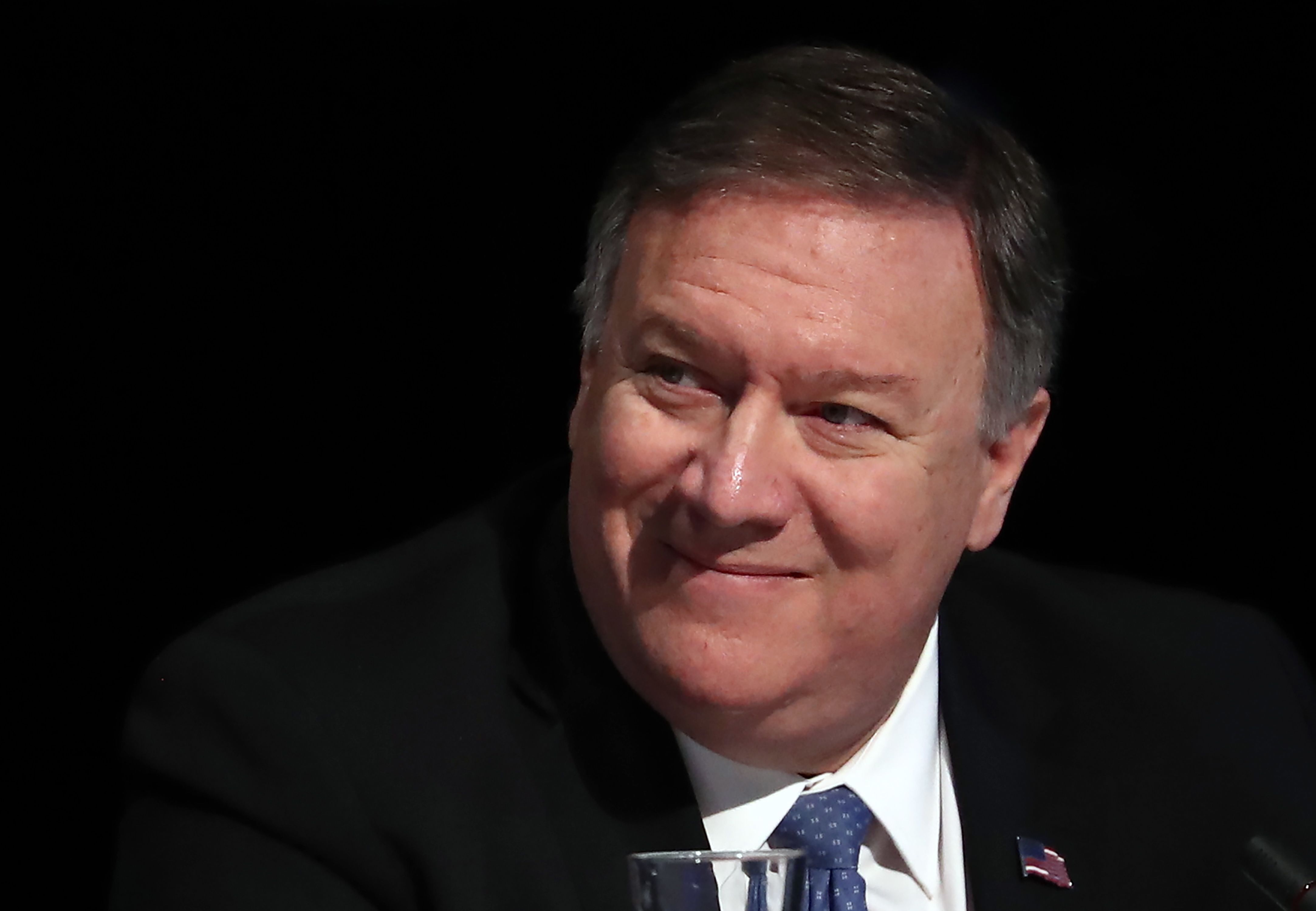 Iran is active threat but we are willing to talk, says Pompeo