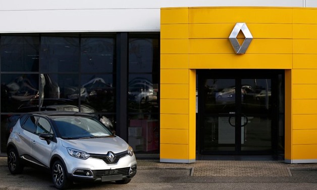 A Renault car dealership on Thursday in Strasbourg, France. Renault shares plunged over 20 percent before recovering some - Vincent Kessler/ Reuters