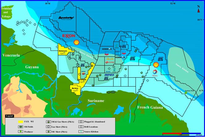 Guyana approves CGX, Frontera offshore block farm-out