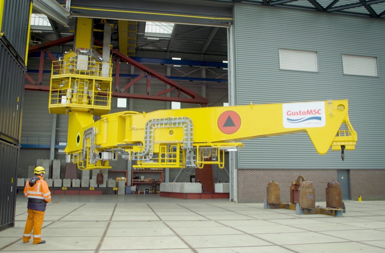 GustoMSC delivers Chela crane to Maersk Drilling