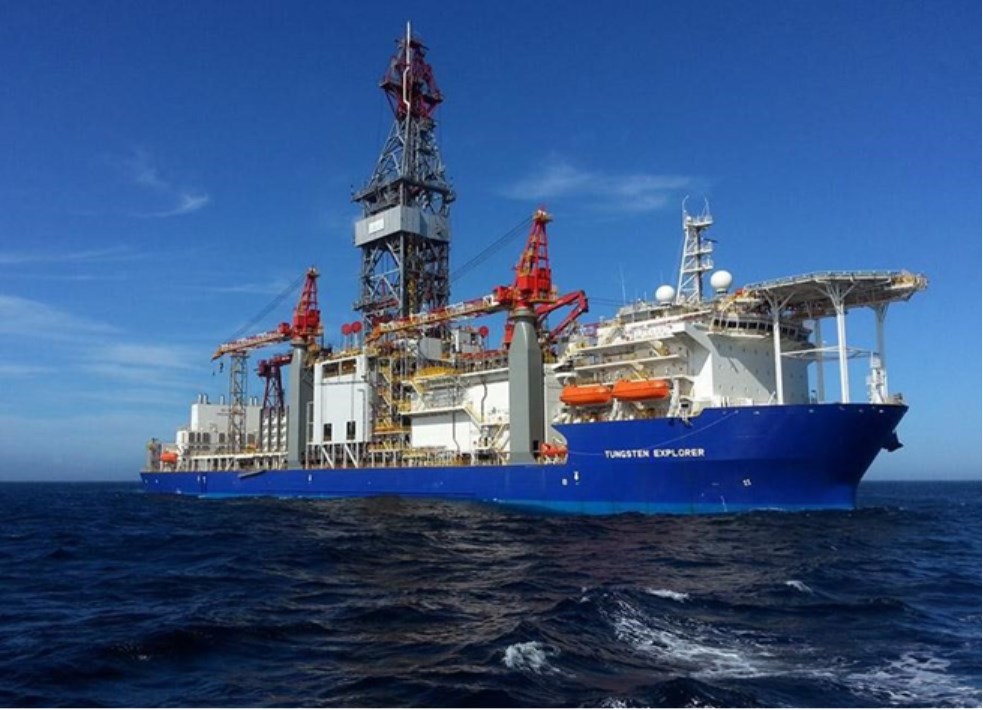 Tungsten Explorer drillship / Image source: Dana Gas