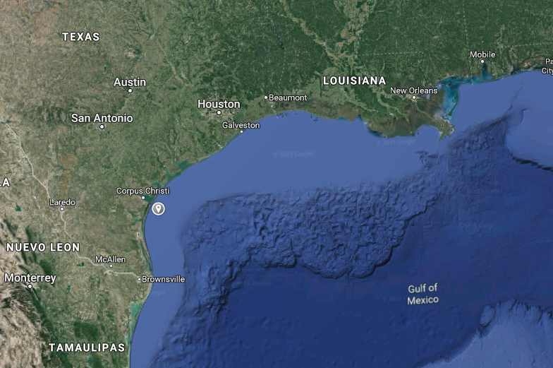 U.S. Coast Guard monitoring Gulf of Mexico gas leak