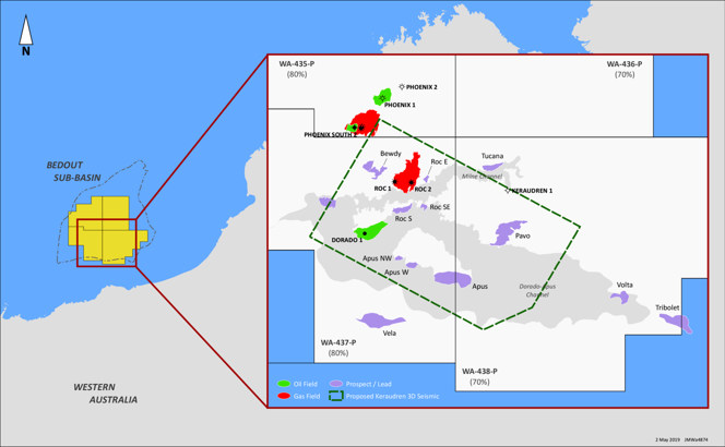 New seismic survey starts over Dorado and Roc discoveries