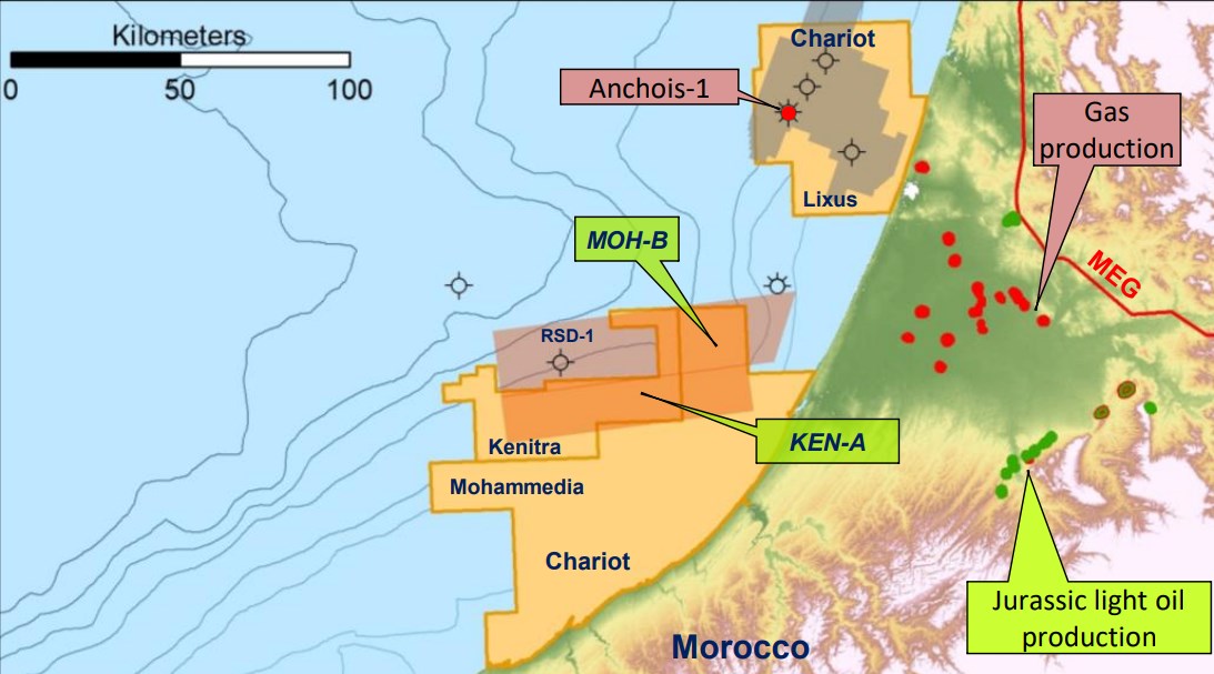 Chariot’s new offshore Morocco block given resource boost