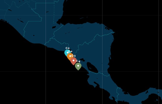 Offshore blocks in Nicaragua / Image source: Cairn