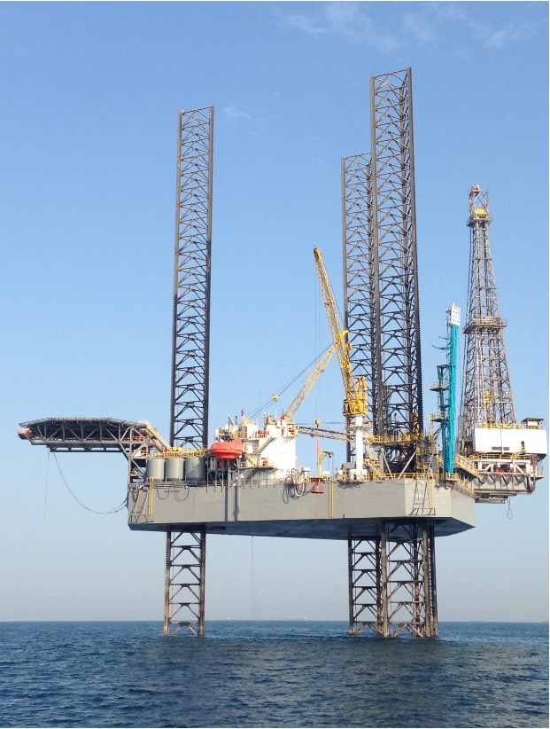 A Shelf Drilling rig / Image source: Shelf Drilling