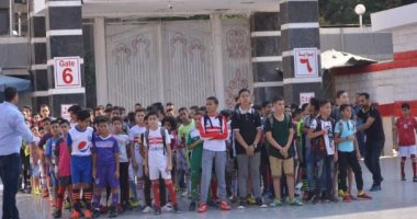 صور.. الزمالك يستقبل أعداد كبيرة من البراعم للاختبار بقطاع الناشئين