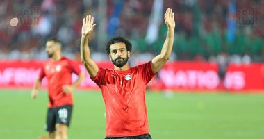 الشوط الأول.. المنتخب الوطنى يتقدم على الكونغو بهدفى المحمدى وصلاح