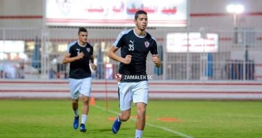 محمود حسن لاعب الزمالك يتعرض للإصابة بالصليبى فى معسكر أكتوبر