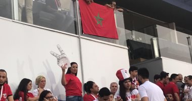 صور.. المغاربة يدعمون منتخب مصر أمام أوغندا