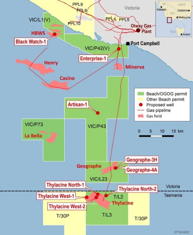 Beach closes sale of interest in Otway assets