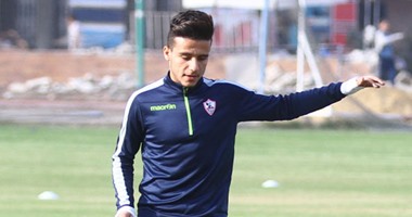 مصطفى فتحى يشارك تدريجيًا فى تدريبات الزمالك بقبرص