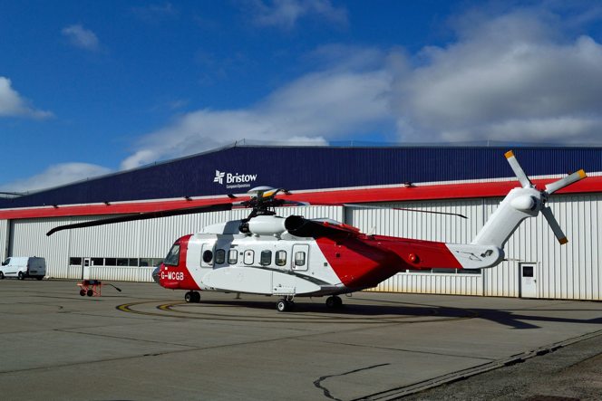 Bristow adapts three helicopters for transporting coronavirus cases