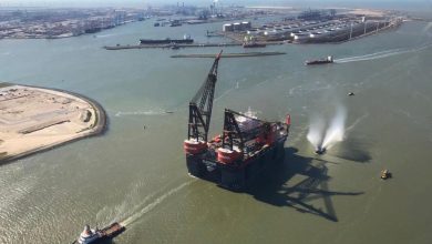 GALLERY: World’s largest crane vessel arrives home