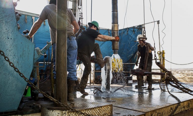 Oil jumps 18%, extending Wednesday's rally as traders bet on US production cuts