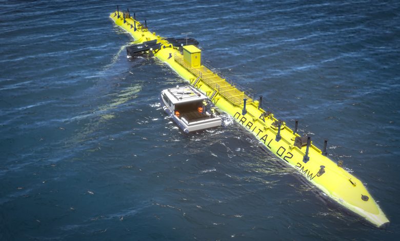 In waters north of Scotland, a firm wants to set up a tidal power farm