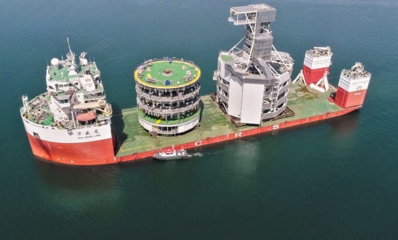 GALLERY: Final turret modules for Johan Castberg FPSO head to Singapore