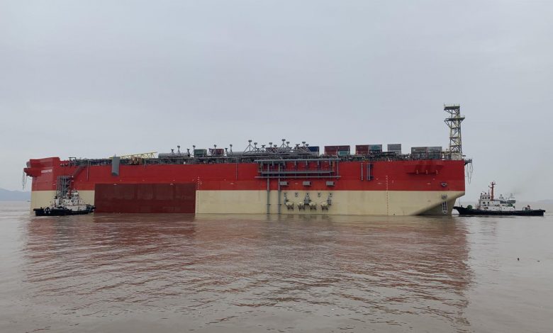 Energean’s FPSO hull heads to Singapore for topside integration