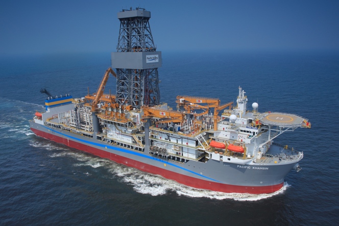 Pacific Khamsin drillship