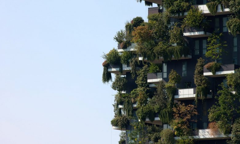 Buildings covered in trees offer glimpse of future urban living