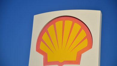 A Shell logo