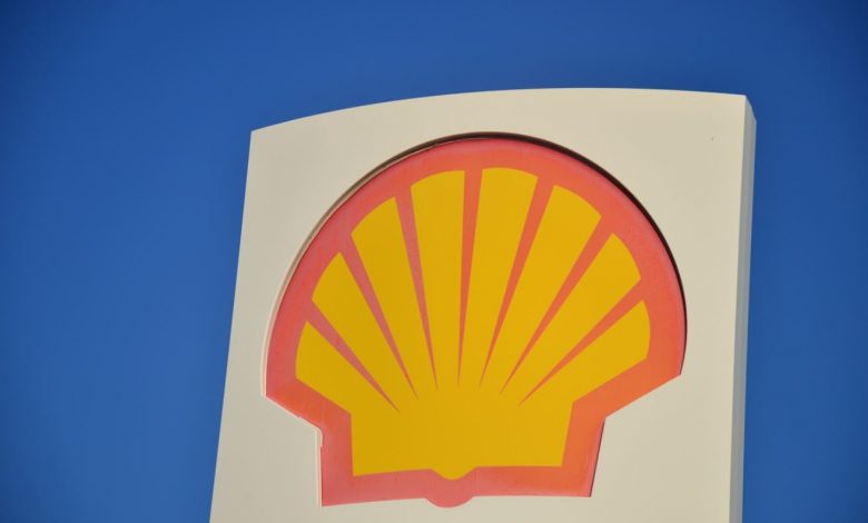 A Shell logo