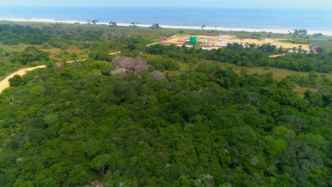 Aerial view of the AAOG Congo site; Source: AAOG